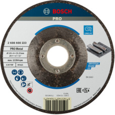 Круг зачистной Bosch по металkу 125х22, 2мм (2.608.600.223)
