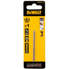 Сверло DeWALT по металлу Black & Gold,HSS-G, 3.2 х 65 х 36 мм (DT20515)