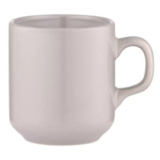 Чашка Ardesto Carlo, 280мл, кераміка, сірий (AR3047GR)