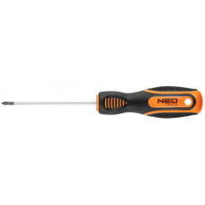 Викрутка Neo Tools хрестова, PH0 x 75 мм, CrV (04-177)