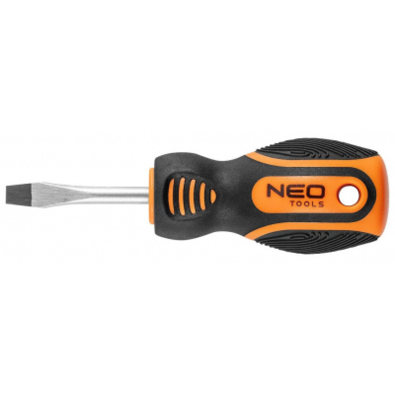 Отвертка Neo Tools шлицевая 5.5x38 мм, CrV (04-173)