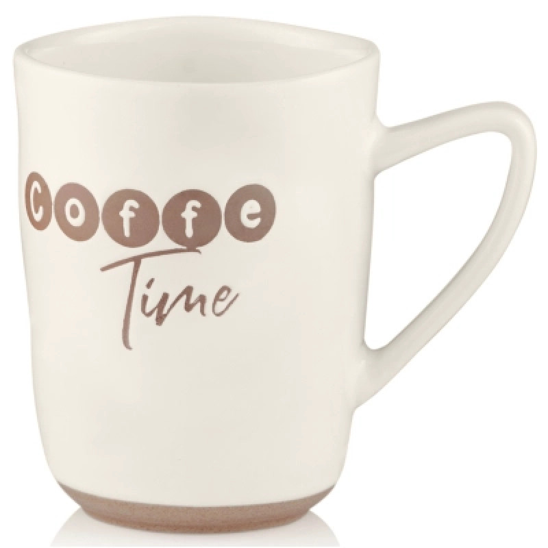 Чашка Ardesto Coffee, 340мл, кераміка, білий (AR3081)