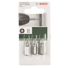 Набор бит Bosch PH1, PH2, PH3, 25мм (2.609.255.964)