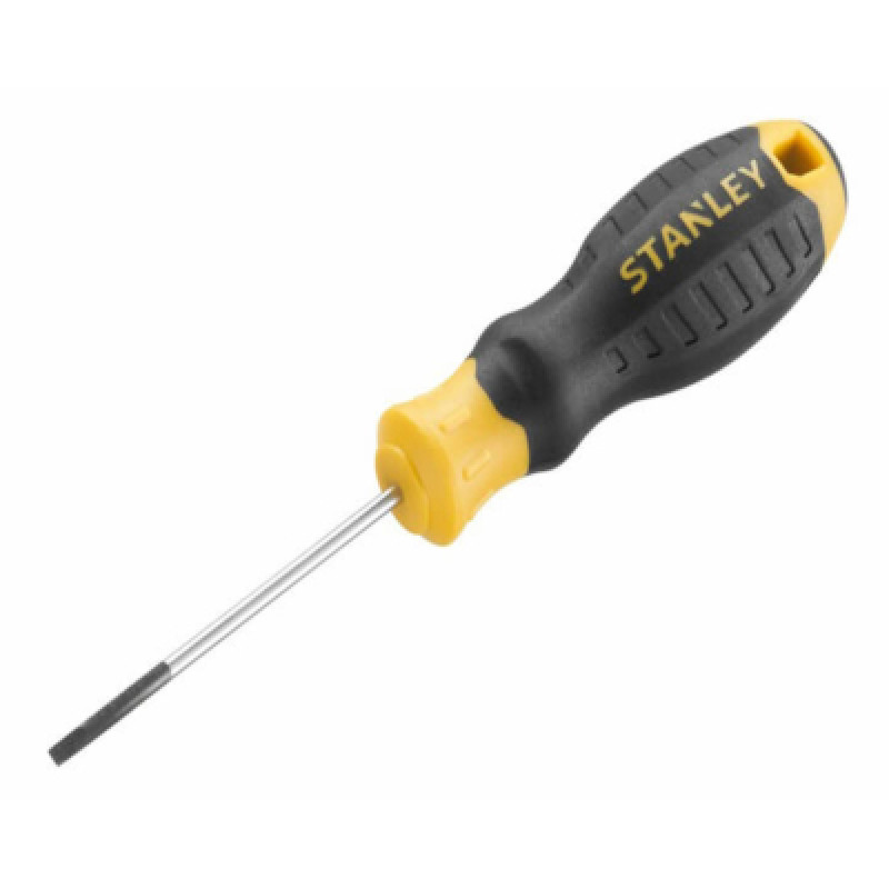 Отвертка Stanley Cushion Grip, SL 2,5x60мм, с параллельным жалом. (STHT16151-0)