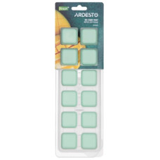 Форма для льоду Ardesto Fresh, 26х9.5х3.5см, силікон, пластик, зелений (AR3595G)