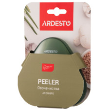 Овощечистка Ardesto Gemini, нержавіюча сталь, пластик, зелений (AR2169PG)