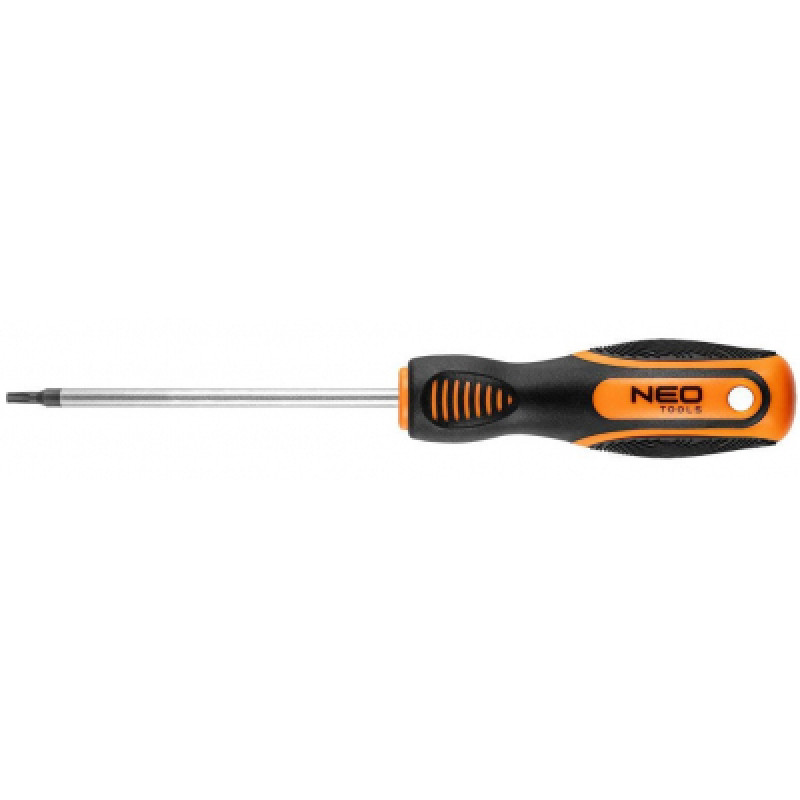 Отвертка Neo Tools Torx T15 x 100 мм, CrV (04-187)