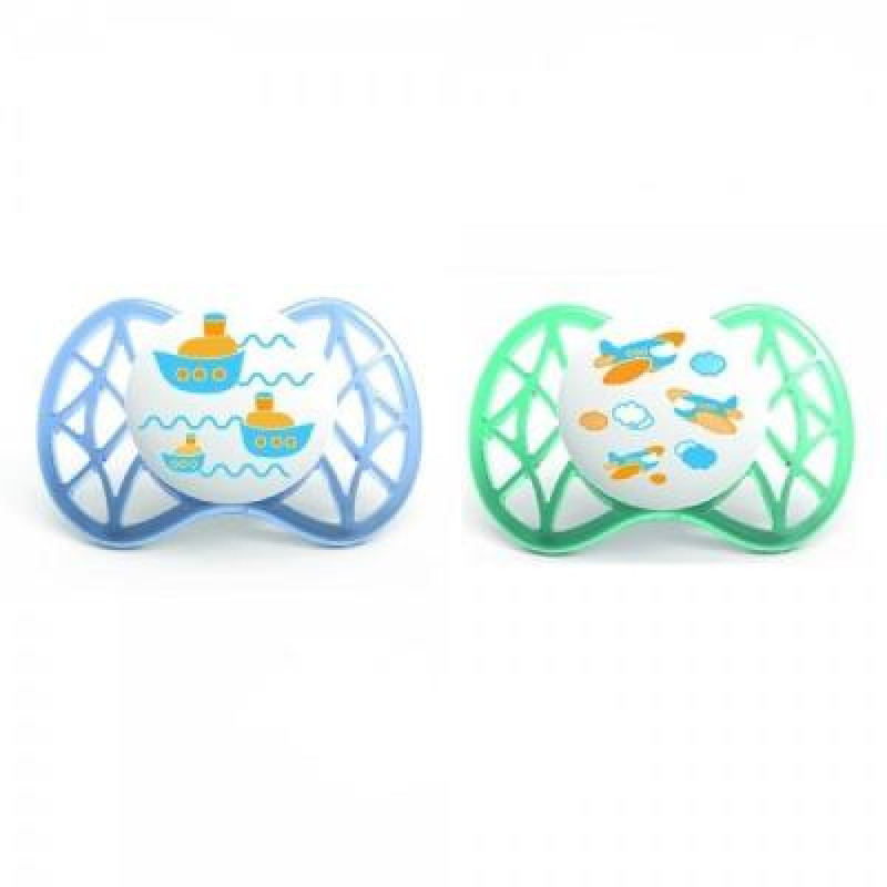 Пустышка Nuvita Air 0м+ 2шт. для мальчика (NV7060Boy)