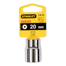 Головка торцева Stanley 1/2" х 20мм, з дванадцятигранним профілем, метрична (4-88-792)