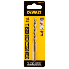 Сверло DeWALT по металлу Black & Gold,HSS-G, 6 х 93 х 57 мм (DT20522)