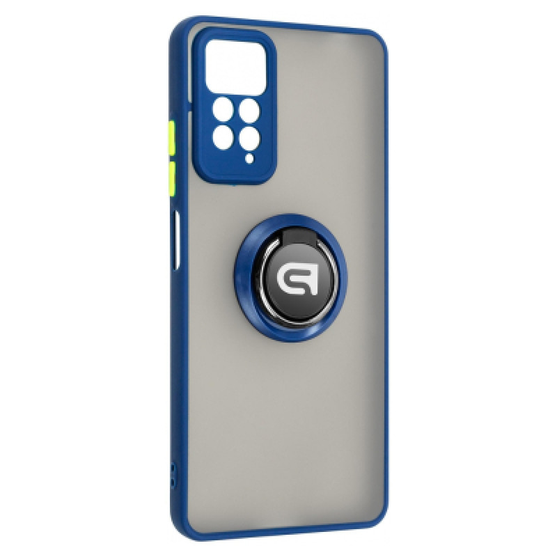 Чехол для планшета Armorstandart Frosted Matte Ring Xiaomi Redmi Note 12 Pro 4G Navy Blue (ARM68384)