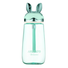 Бутылка для воды Ardesto Bunny 600мл, пластик, зелений (AR2260BB)