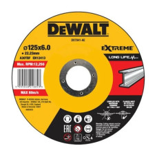 Круг зачистной DeWALT черный/цветной металл, 125х6.0х22.23 мм (DX7941)