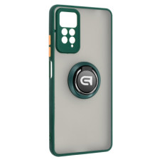 Чохол до планшета Armorstandart Frosted Matte Ring Xiaomi Redmi Note 12 Pro 4G Dark Green (ARM68383)