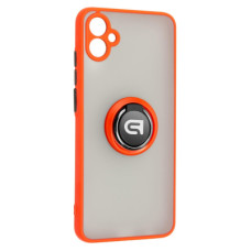 Чохол до планшета Armorstandart Frosted Matte Ring Samsung A04e (A042) Red (ARM68349)