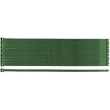 Стяжка Neo Tools 50шт, пластик, 7.6х380мм, зелена (15-971)