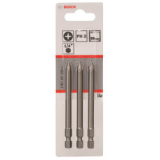 Набор бит Bosch Extra-Hart PH2, 89мм, 3шт (2.607.001.535)