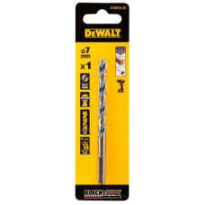 Сверло DeWALT по металлу Black & Gold,HSS-G, 7 х 109 х 69 мм (DT20524)
