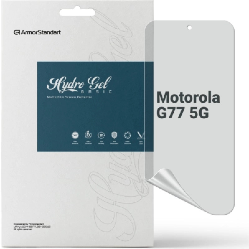 Пленка защитная Armorstandart hydrogel Matte Motorola G77 5G (ARM91007)