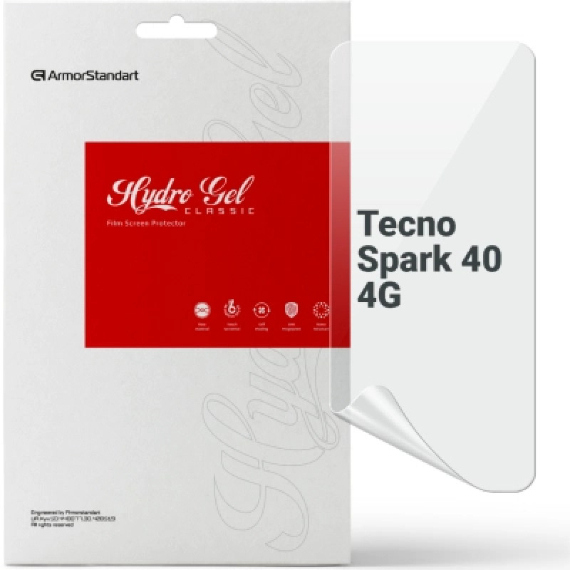 Пленка защитная Armorstandart hydrogel Tecno Spark 40 4G (ARM87305)