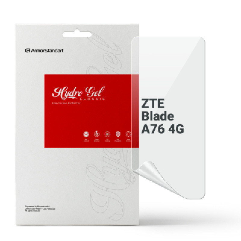Пленка защитная Armorstandart hydrogel ZTE Blade A76 4G (ARM87511)