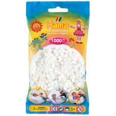 Набір для творчості Hama білих намистин 1000 шт термомозаіка (207-01)