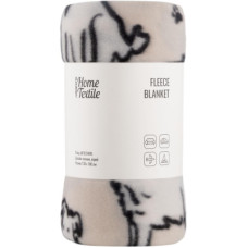 Плед Ardesto Fleece 100% полиэстер, песики, серый 130х160 см (ART0724PB)