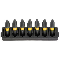 Набор бит DeWALT в касете для Tough Case, FlexTorq, L = 25 мм, Рh2, 7 шт (DT70807)