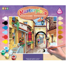Набір для творчості Sequin Art AINTING BY NUMBERS SENIOR A Quiet Street (SA0129)