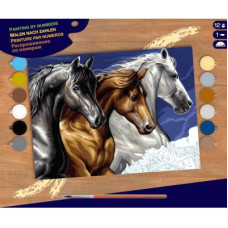 Набір для творчості Sequin Art PAINTING BY NUMBERS SENIOR Wild Horses (SA1040)