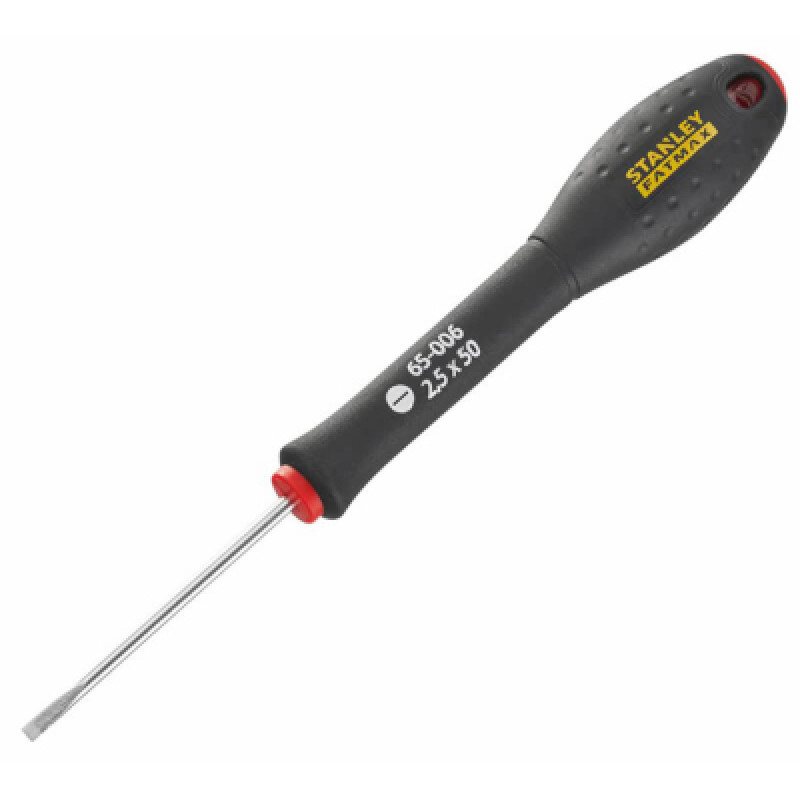 Отвертка Stanley FatMax, шлиц SL2.5х50мм, параллельное жало. (0-65-006)