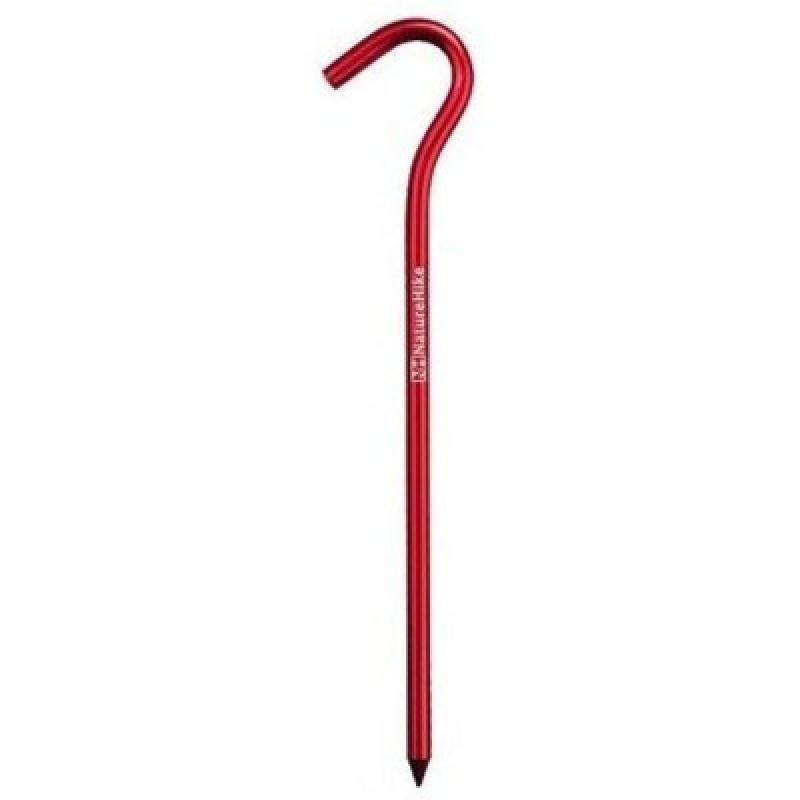 Комплект колышков Naturehike NH15A008-I 16 см червоний 8 шт (6927595717806R)