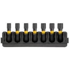 Набор бит DeWALT в касете для Tough Case, FlexTorq, L=25 мм, H3, H4-3 шт, H5-2 шт, H6 (DT70806)
