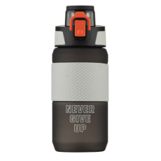 Бутылка для воды Ardesto Motion 600мл, пластик, чорний (AR2260ML)