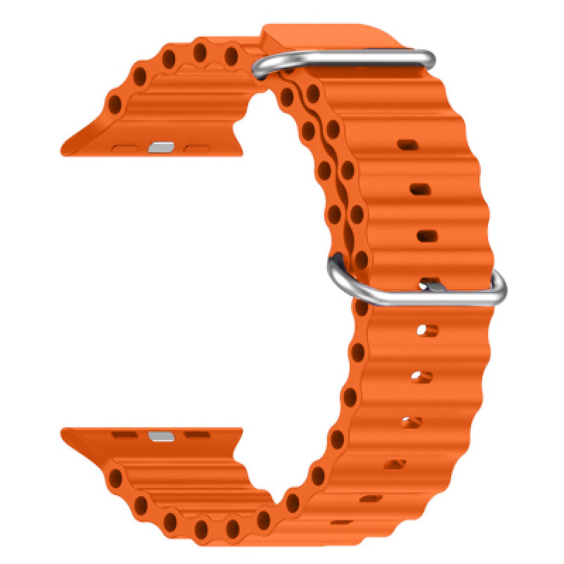 Ремешок для смарт-часов Armorstandart Ocean Band для Apple Watch 42 (Series 11-10)/41/40/38 Orange (ARM81038)