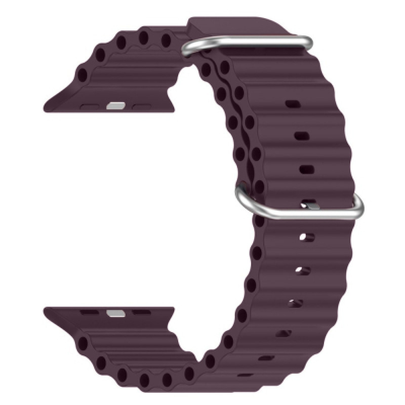 Ремешок для смарт-часов Armorstandart Ocean Band для Apple Watch 49/46/45/44/42 (Series 1-3) Berry Purple (ARM74243)