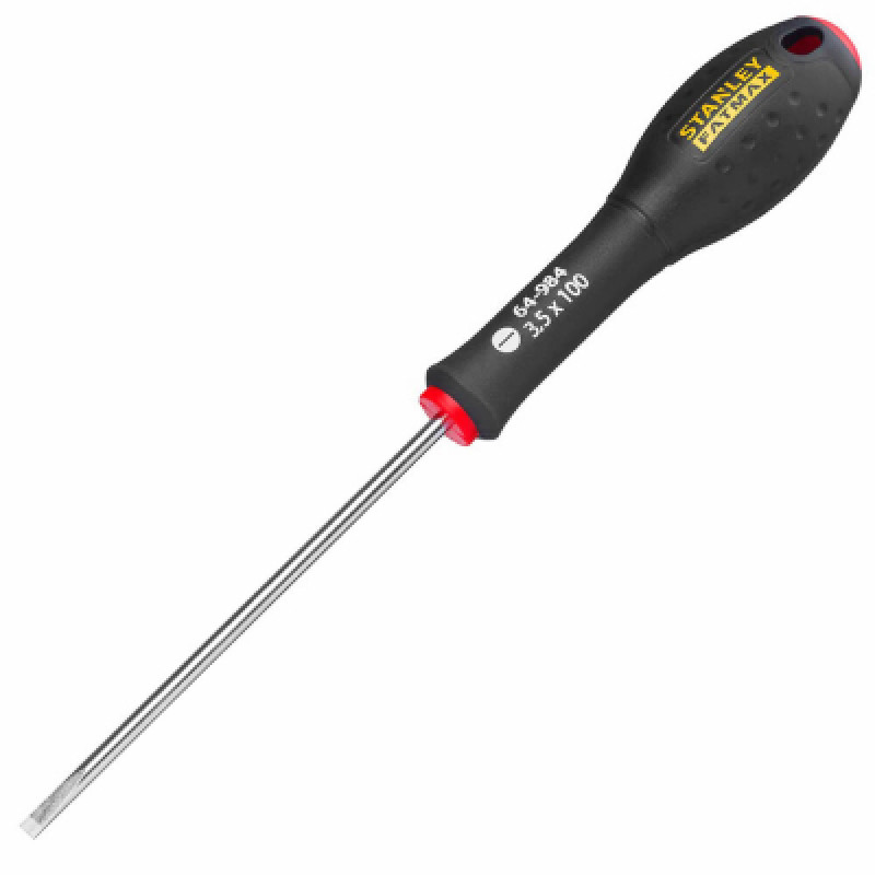 Отвертка Stanley FatMax, шлиц SL3.5х100мм, параллельное жало. (0-64-984)