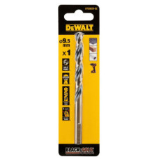 Сверло DeWALT по металлу Black & Gold,HSS-G, 9.5 х 125 х 81 мм (DT20529)