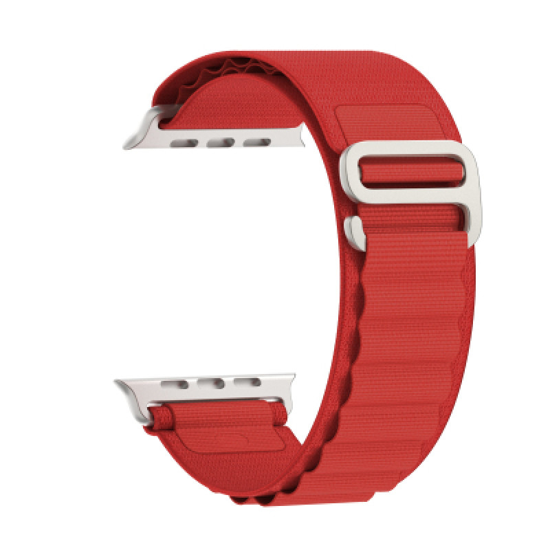 Ремешок для смарт-часов Armorstandart Alpina Band для Apple Watch 49/46/45/44/42 (Series 1-3) Red (ARM81047)
