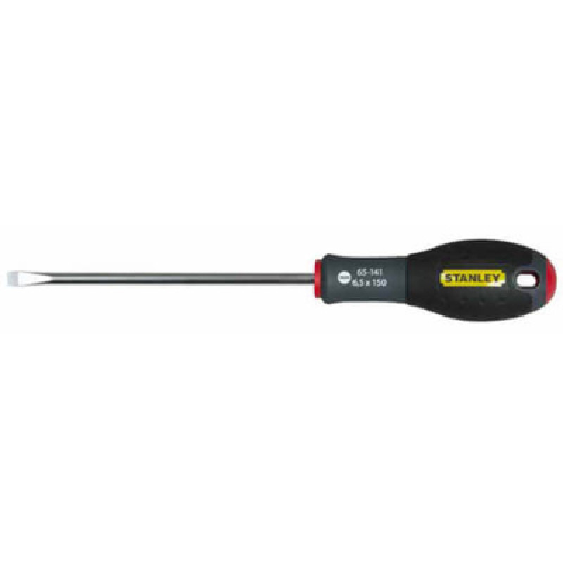 Отвертка Stanley FatMax, шлиц SL5.5 х100мм, расширяющееся жало. (1-65-098)