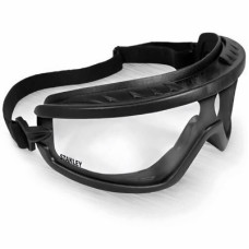 Захисні окуляри Stanley Black Frame Cle прозорі, полікарбонатні (SY240-1D)
