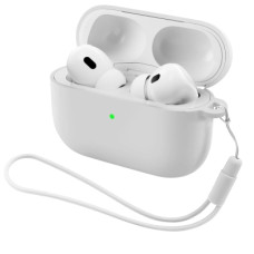 Чехол для наушников Armorstandart Silicone Case для Apple Airpods Pro 3 White (ARM88301)