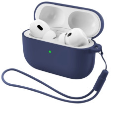 Чехол для наушников Armorstandart Silicone Case для Apple Airpods Pro 3 Dark Blue (ARM88292)