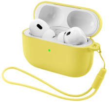 Чехол для наушников Armorstandart Silicone Case для Apple Airpods Pro 3 Yellow (ARM88303)