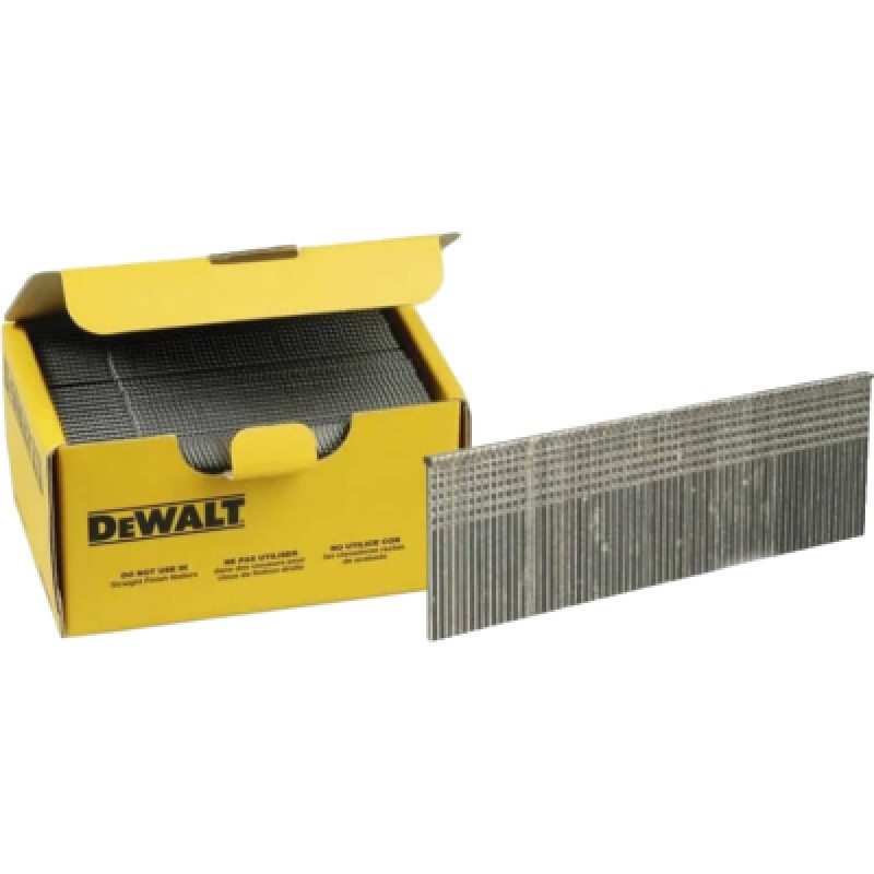Гвозди DeWALT оцинкованные, L= 15 мм, толщина 1.25 мм, 5000 штук. (DNBT1815GZ)