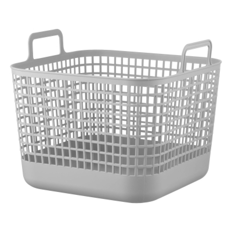 Корзина для хранения Ardesto 39x37x34.5 см Серая 34 л (ARHC2534GG)
