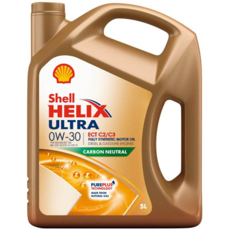 Моторное масло Shell Helix Ultra ECT C2/C3 0W-30, 5л (73989)