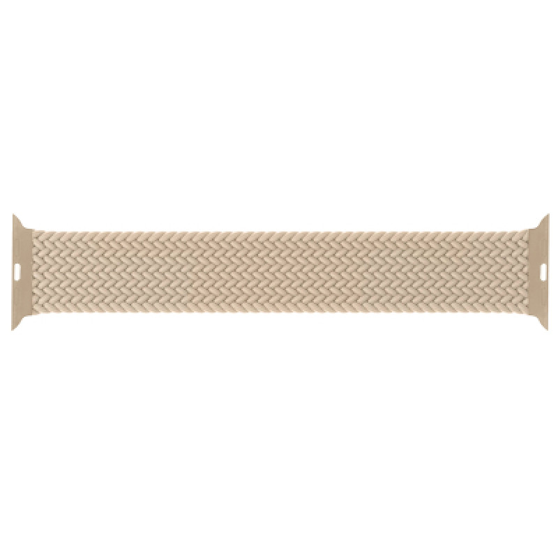 Ремешок для смарт-часов Armorstandart Braided Solo Loop для Apple Watch 42 (Series 11-10)/41/40/38 Beige Size 2 (120 mm) (ARM64891)