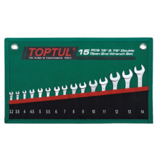 Ключ Toptul ріжковий 15 шт. 3,2-14мм 15 ° х75 ° (GRAJ1501)