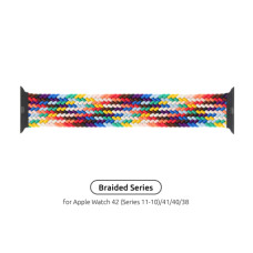Ремінець до смарт-годинника Armorstandart Braided Solo Loop для Apple Watch 42 (Series 11-10)/41/40/38 Pride Edition Size 2 (120 mm) (ARM64933)